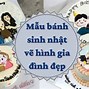 Vẽ Bánh Sinh Nhật Siêu Đẹp