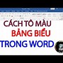 Vẽ Lá Chân Vịt Và Tô Màu Trong Word 2016 Là